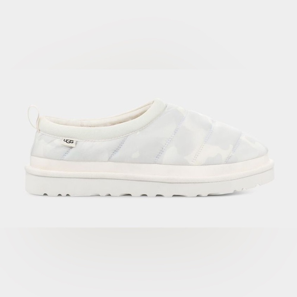 UGG White Quilted Slip-On Shoes